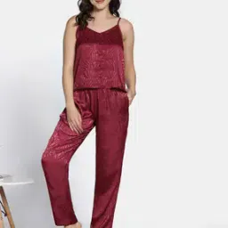 Women Printed Top & Pyjamas Set-image-21