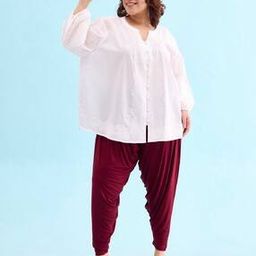go colors Women Patiala Pants with Elasticated Waistband-picture-41