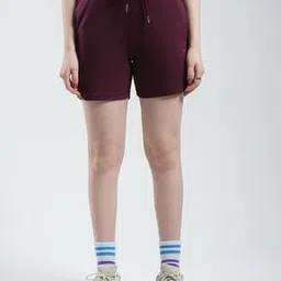 monte carlo  Women Mid Rise Cotton Blend Shorts-picture-26