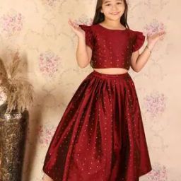 Woven 2-Piece Lehenga with Choli-image-47