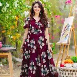 Floral Print Fit & Flare Dress-image-33