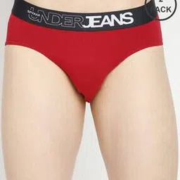 underjeans Pack of 2 Solid Briefs-picture-20