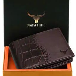 Men Bi-Fold Wallet with Stitched Edge-picture-9