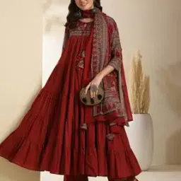 gulmohar jaipur Women Straight Kurta Set-picture-35