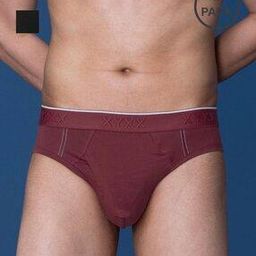 Pack of 2 Cotton Briefs with Elasticated Waistband-image-93