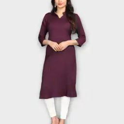 Women Cotton Kurti-image-7
