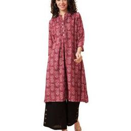 Paisley Print A-Line Kurta-21