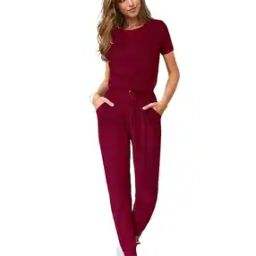 Women Short Sleeve Jumpsuit-picture-44