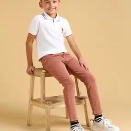 Boys Mid-Rise Skinny Fit Cotton Jeans-image-61