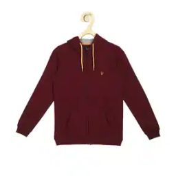 Zip-Front Hoodie with Kangaroo Pockets-image-34