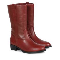 Genuine Leather Slip-On Boots-picture-37