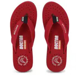 Typographic Printed T-strap Slippers-image-31