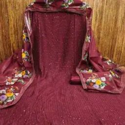 Women Self-design Unstitched Dress Material-image-25