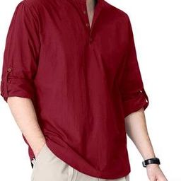 Men Solid Short Kurta-image-87
