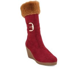 Round-Toe Knee-Length Boots-image-14