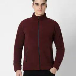Men Regular Fit Bomber Jacket with Full Sleeves-image-79