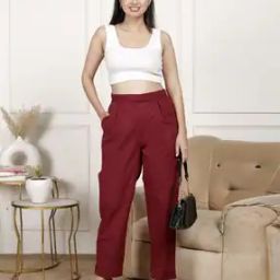 Women Cotton Relaxed Fit  Pants-image-51