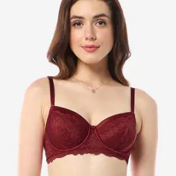 Non-Padded Wired Full Coverage Bridal Eternal Bliss Lace Bra-picture-12