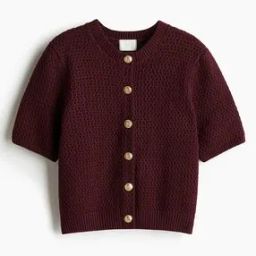 Women Round Neck Cardigan-picture-38