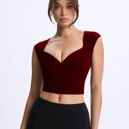 Women Sweatheart Neck  Blouse-image-15