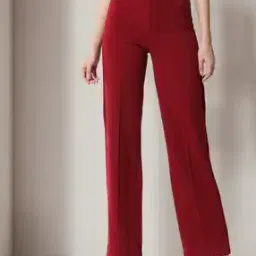 High-Rise Flat-Front Pants-image-28