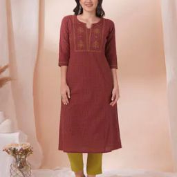 Women Printed Straight Kurta-image-22