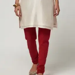 Churidar with Drawstring Waist-image-74