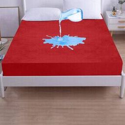 Terry Cotton Waterproof Twin Bed Mattress Protector Cover-image-81