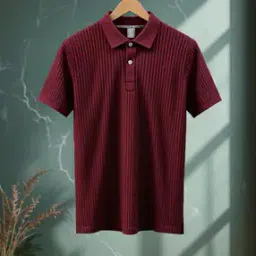 Men Regular Fit Polo T-shirt-image-92
