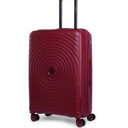 Textured Trolley Bag with Number Lock-image-73