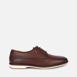 Men Textured Round-Toe Lace-Up Oxfords-15