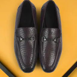 Men Formal Slip-On Shoes with Metal Accent-image-48