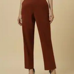 Men Straight Fit Trousers-image-15