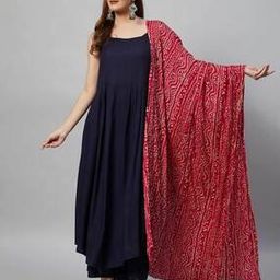 Micro Print Silk Dupatta-6