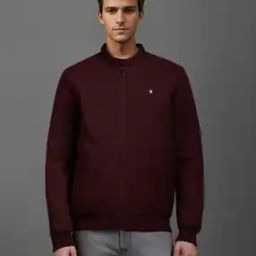 Men Regular Fit Zip-Front Bomber Jacket-picture-20