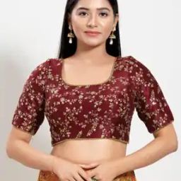 Women Back Open Blouse-image-14