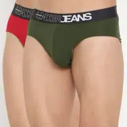 underjeans Pack of 2 Elasticated Waist Briefs-picture-47