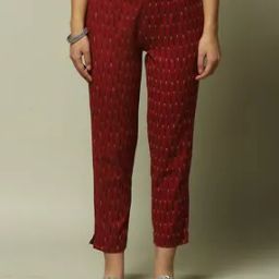 Women Printed Slim Fit Cotton Pants-picture-35