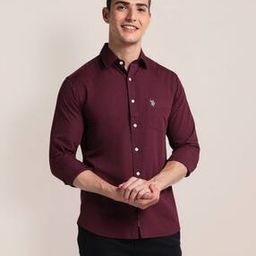 Men Self Striped Tailored Fit Shirt-image-72