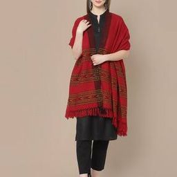 Handloom Kullu Woollen Shawl-picture-31