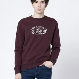 red tape Men Typographic Print Regular Fit Sweatshirt-picture-39