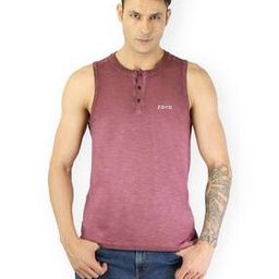 Heathered Crew-Neck Vest-image-1