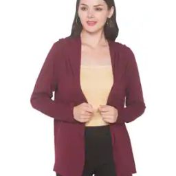 Woven Open-Front Shrug-27