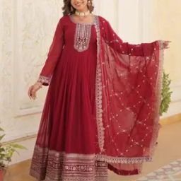 Women Embellished Gown Dress-image-37