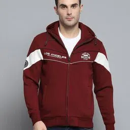monte carlo Men Regular Fit Micro Print Sweatshirt-picture-38