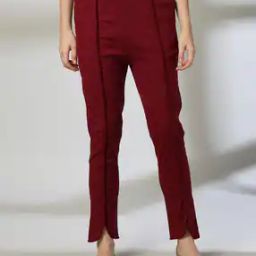 Women Tulip Pants with Lace Hem-picture-23