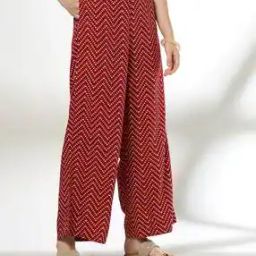 Women Geometric Print Palazzos-picture-21
