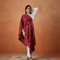 Women Micro Print Stole-picture-30