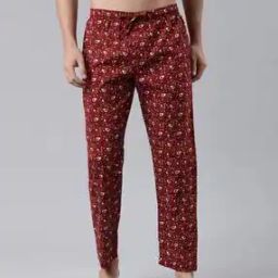 Men Micro-Print Regular Fit Pyjamas-picture-24