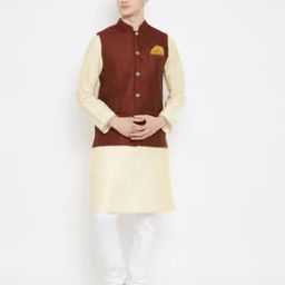Floral Pattern Nehru Jacket-picture-14